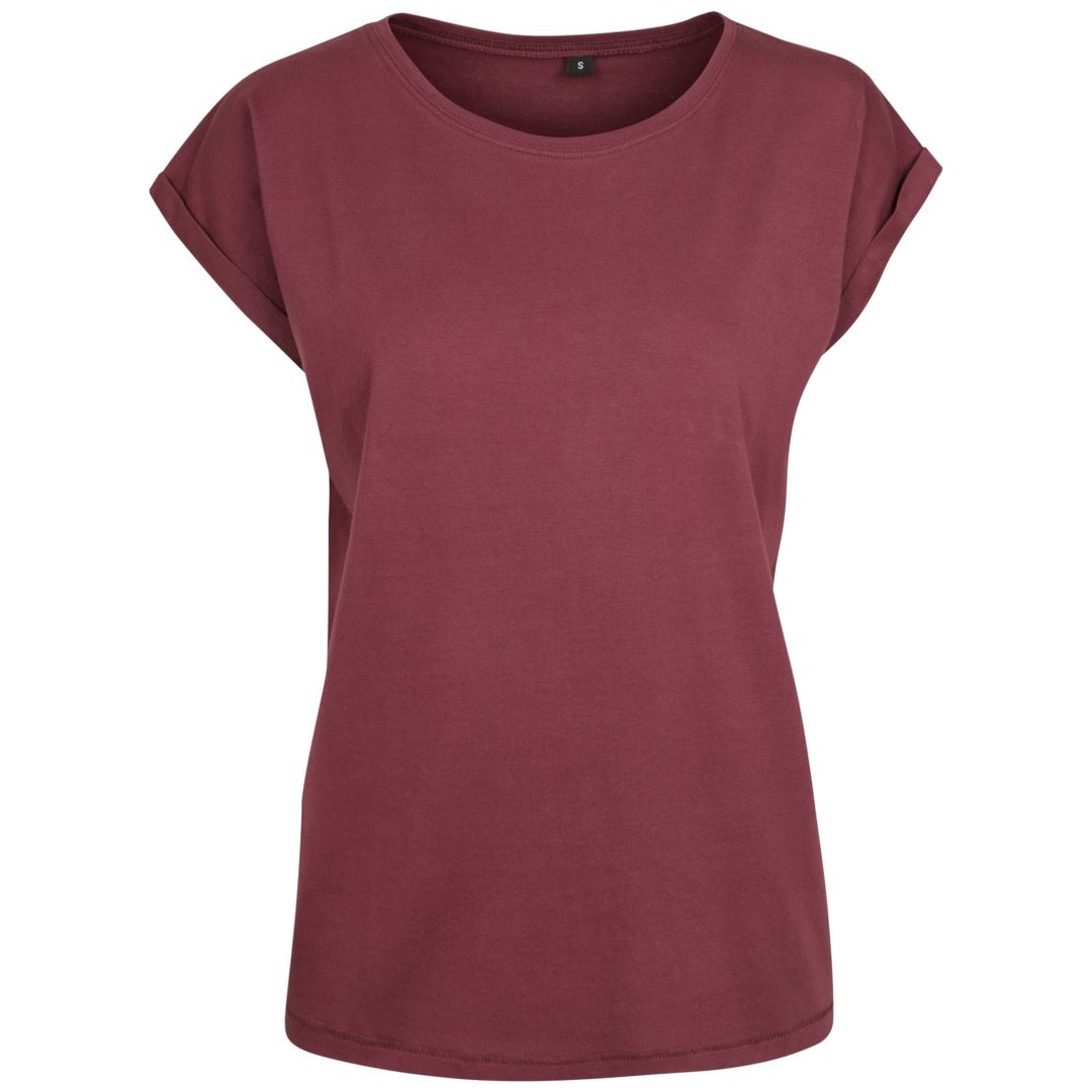 Build your Brand Damen T-Shirt 56.0021 Gr. 3XL cherry