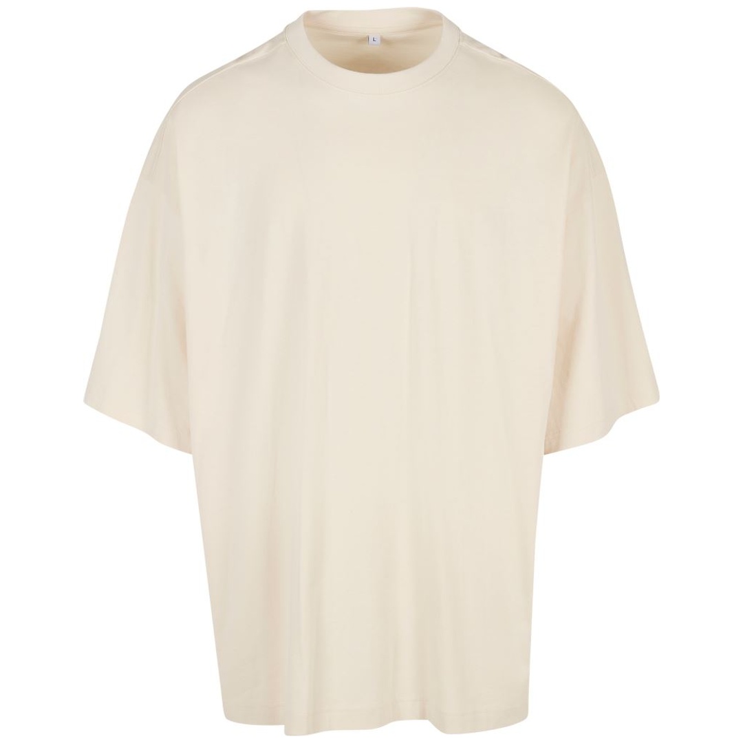 Build your Brand Herren Oversize T-Shirt 56.0193 Gr. XL white sand