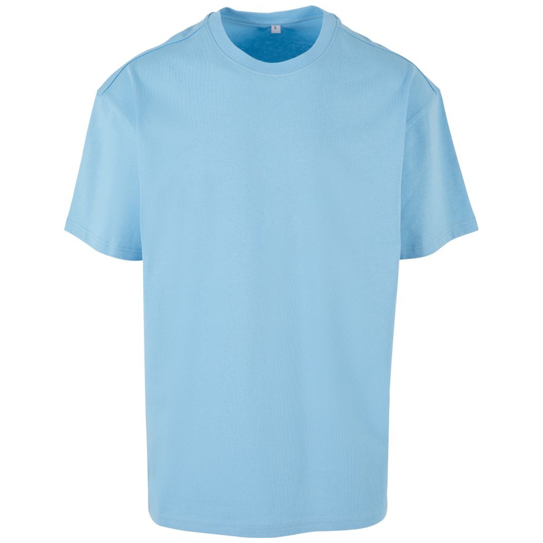 Build your Brand Schweres Oversize T-Shirt 56.0102 Gr. S baltic blue