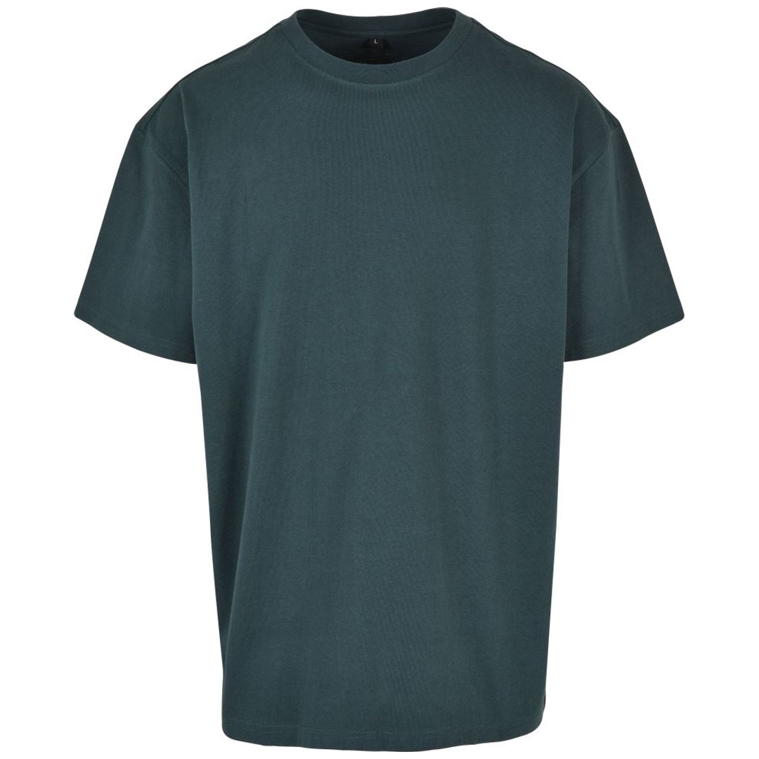 Build your Brand Schweres Oversize T-Shirt 56.0102 Gr. L bottle green