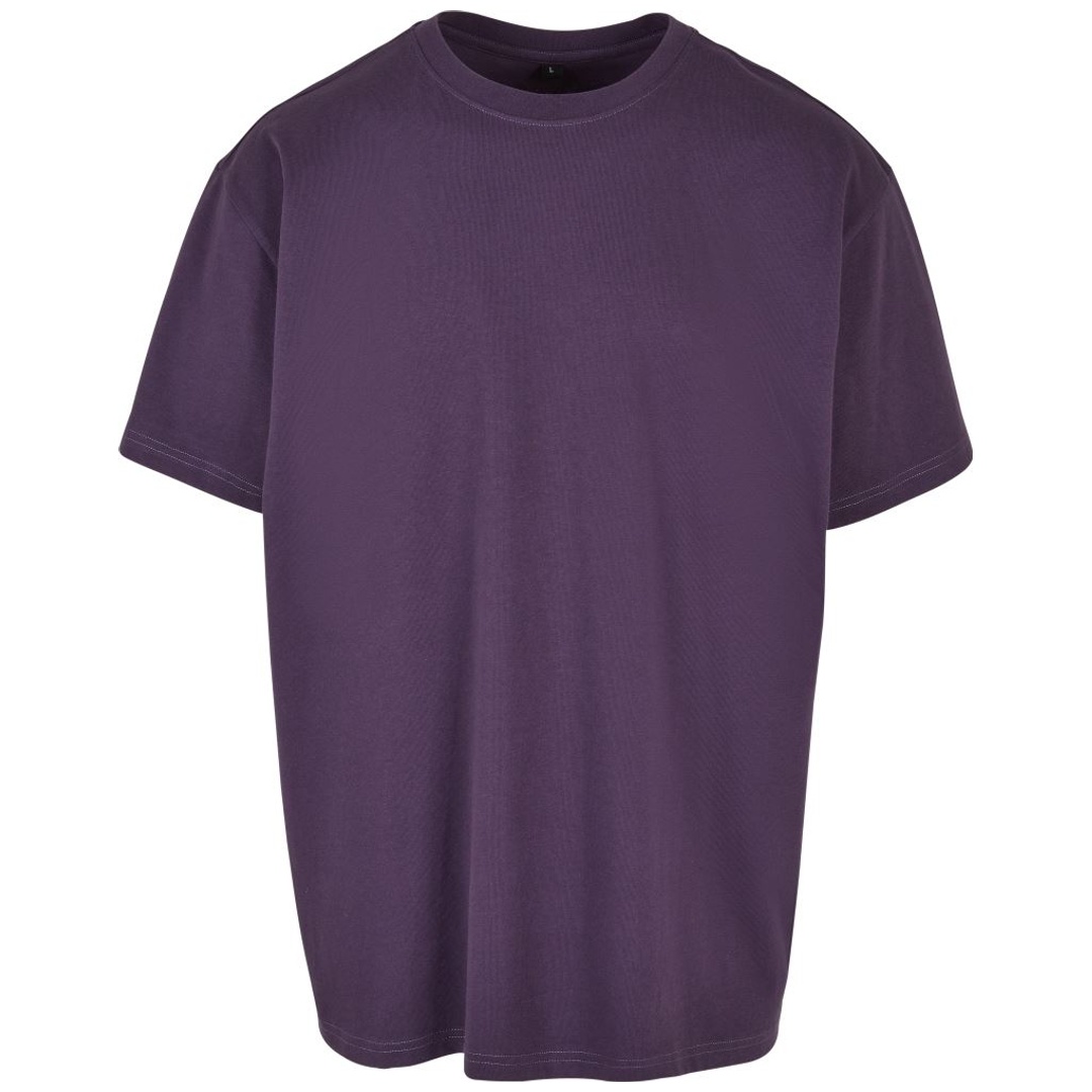 Build your Brand Schweres Oversize T-Shirt 56.0102 Gr. M purple night
