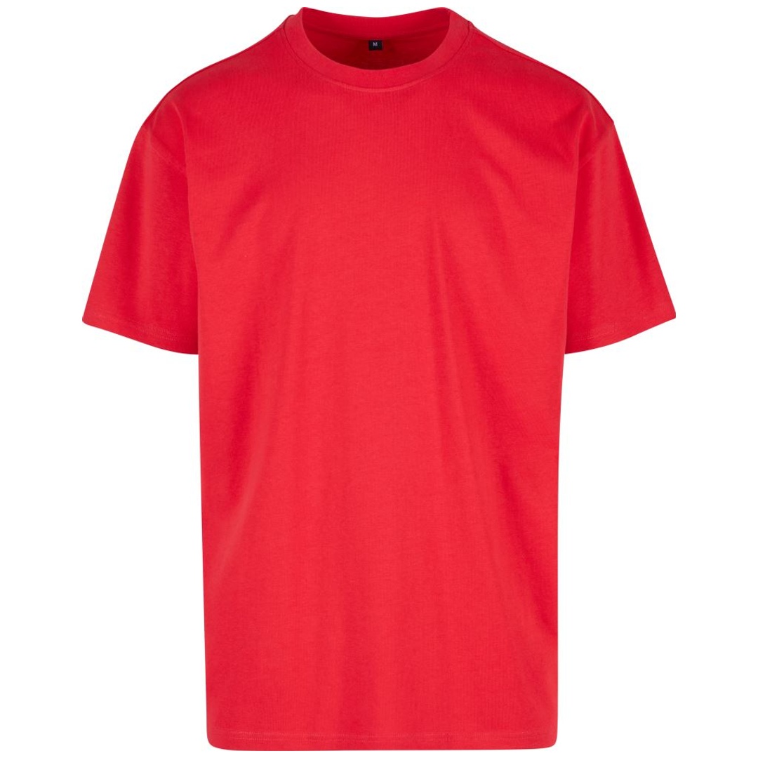 Build your Brand Schweres Oversize T-Shirt 56.0102 Gr. 5XL city red