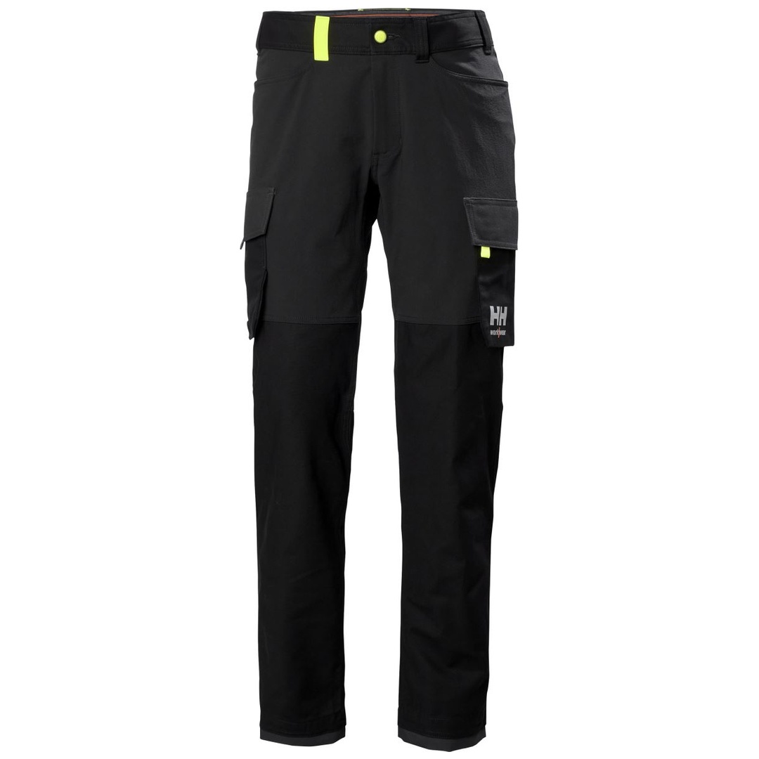 Helly Hansen Workwear Cargo Hose Oxford 59.408R Gr. 56 Black/ebony