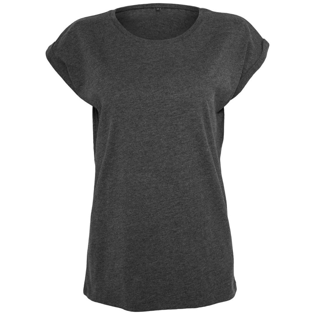 Build your Brand Damen T-Shirt 56.0021 Gr. M charcoal