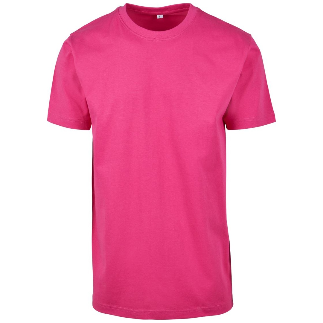 Build your Brand Schweres T-Shirt 56.0004 Gr. XS hibiscus pink