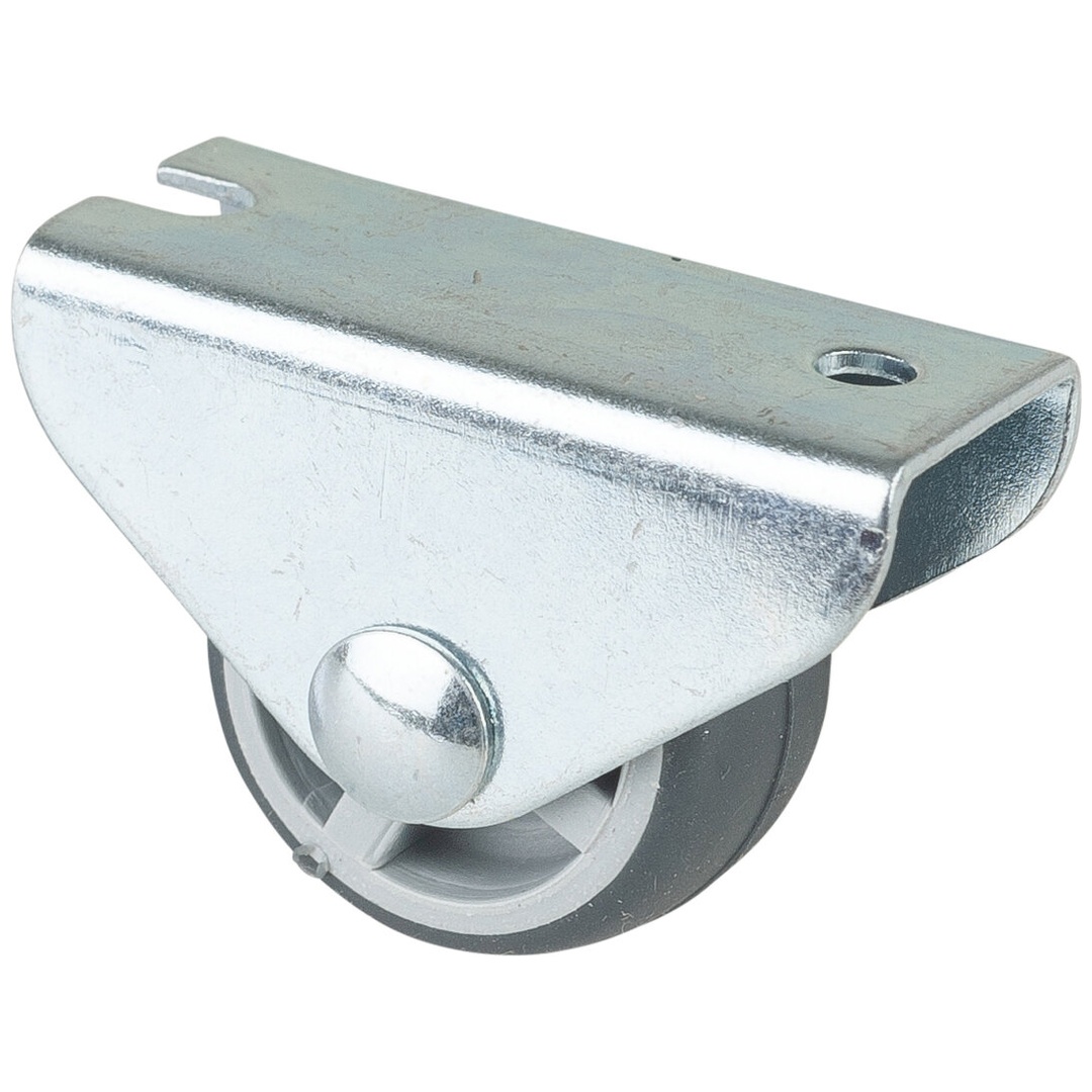 BS Rollen BS Kastenrolle E51, Rad-Ø 25 mm, Tragkraft 30 kg, Platte 41x18 mm