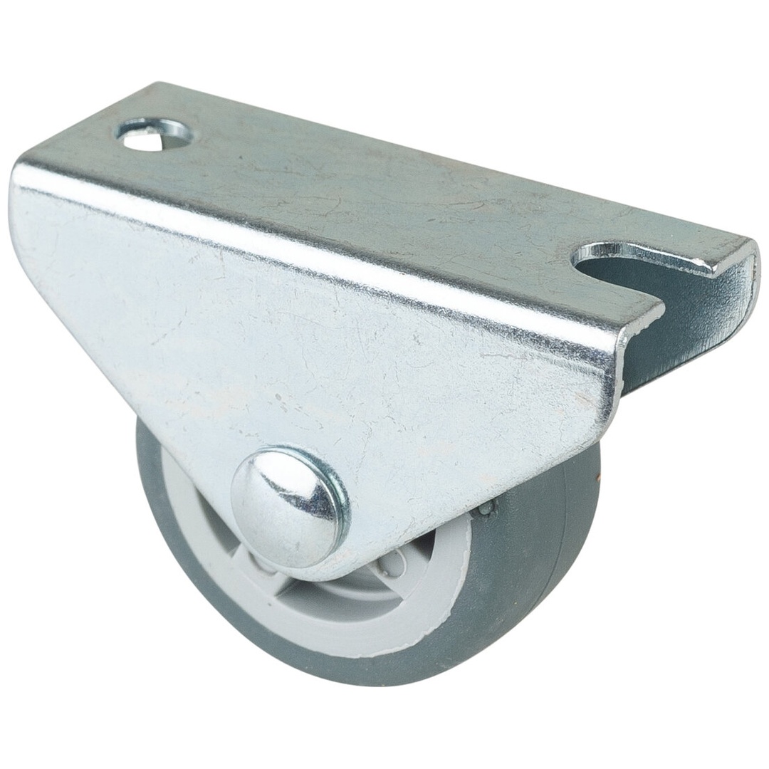 BS Rollen BS Kastenrolle E51, Rad-Ø 30 mm, Tragkraft 35 kg, Platte 46x20 mm