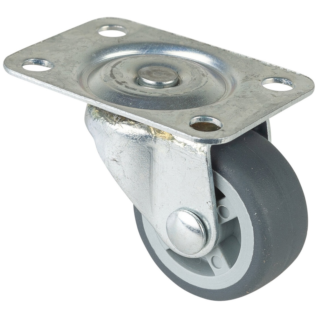 BS Rollen BS Lenkrolle F26, Rad-Ø 30 mm, Tragkraft 20 kg, Platte 34x48 mm