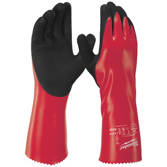 Milwaukee Chemikalienschutz-Handschuhe Grip Größe 10 (XL)