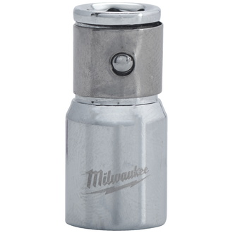 Milwaukee Bit-Adapter, 1/4" Vierkant auf 1/4" Sechskant