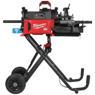 Milwaukee 2" Stationäres Akku-Gewindeschneidgerät mit ONE-KEY, MXFPTR2-601, incl. 1x Akku 6 Ah, Ladegerät, Zubehör, Karton