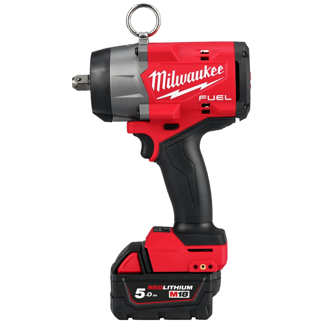 Milwaukee Akku-Schlagschrauber 1/2 Vierkant M18 FHIW2P12-502X, incl. 2x Akku 5 Ah, Schnellladegerät, HD Box