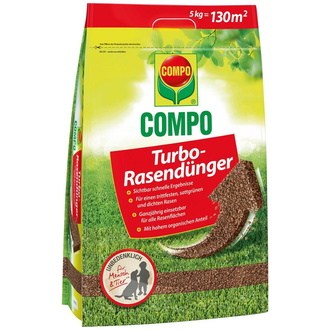 COMPO Turbo-Rasendünger 5 kg Beutel