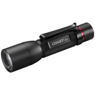 Coast HX5 Taschenlampe 180 lm mit Fokus Dual-Power 1xAA / Li-Ion (ZX210 - nicht enthalten)