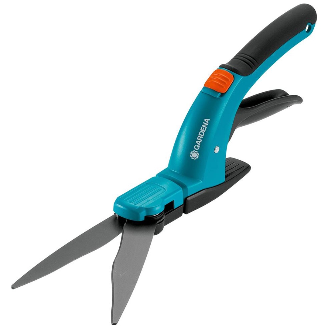 GARDENA 08733-20 Comfort Grass Shears Ergonomic Handle Anti-Stick ...