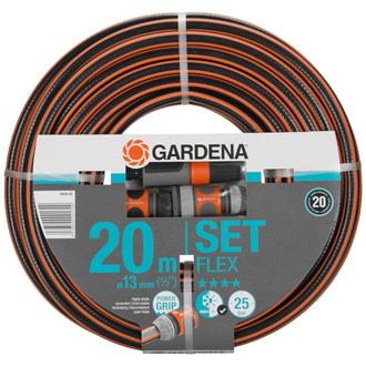 Gardena Flex Schlauch 9x9 (1/2") 20 m, m.A., 18034