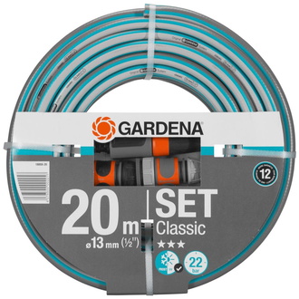 Gardena Classic Schlauch (1/2") 20 m, m. A., 18008