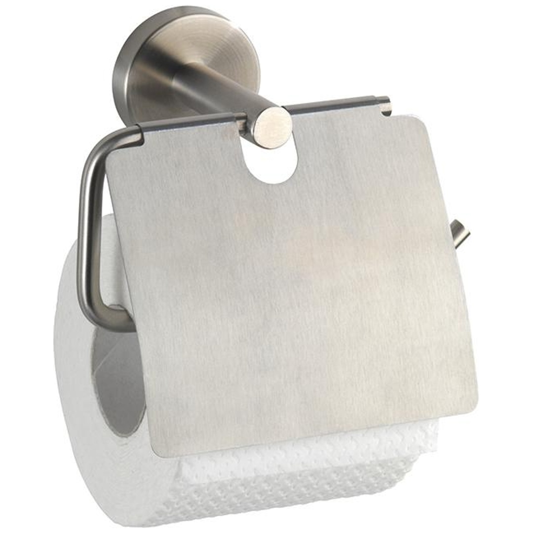 Wenko Toilettenpapierhalter Bosio, mit Deckel