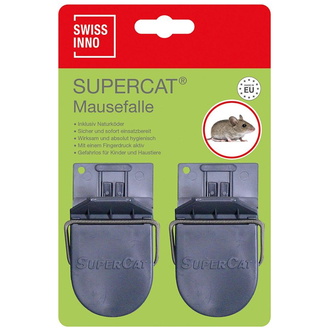 Swissinno Mausefalle Supercat 2er inkl. Köder Solution