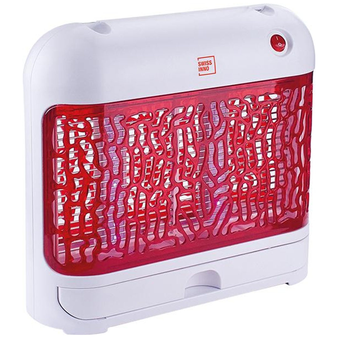 Destructeur dinsectes UV 24 W Swissinno 1 246 001 (l x H x P) 300 x 265 x 100 mm blanc, rouge