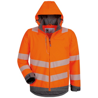 Elysee Warnschutz 2-in-1 Jacke Hademar 22432 Gr. S orange/grau