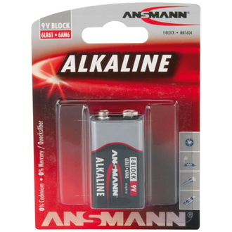 ANSMANN Batterie 9 V 6LP3146-E Block 550 mAh 6LP3146 4922 1 St./Bl.