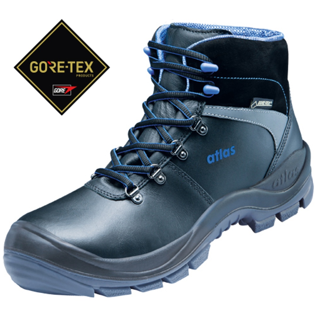 Atlas Sicherheitsstiefel GTX 745 Gore Tex S3 SRC DGUV W12 Gr. 37 schwarz