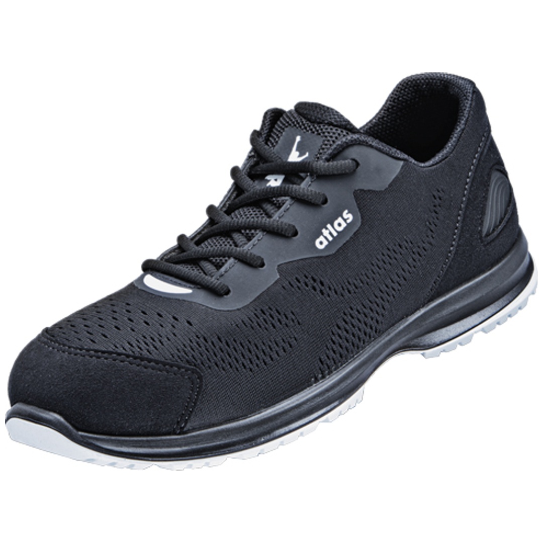 Atlas Sicherheitshalbschuh Runner 155 ESD S1P W10 Gr. 45 schwarz/weiß