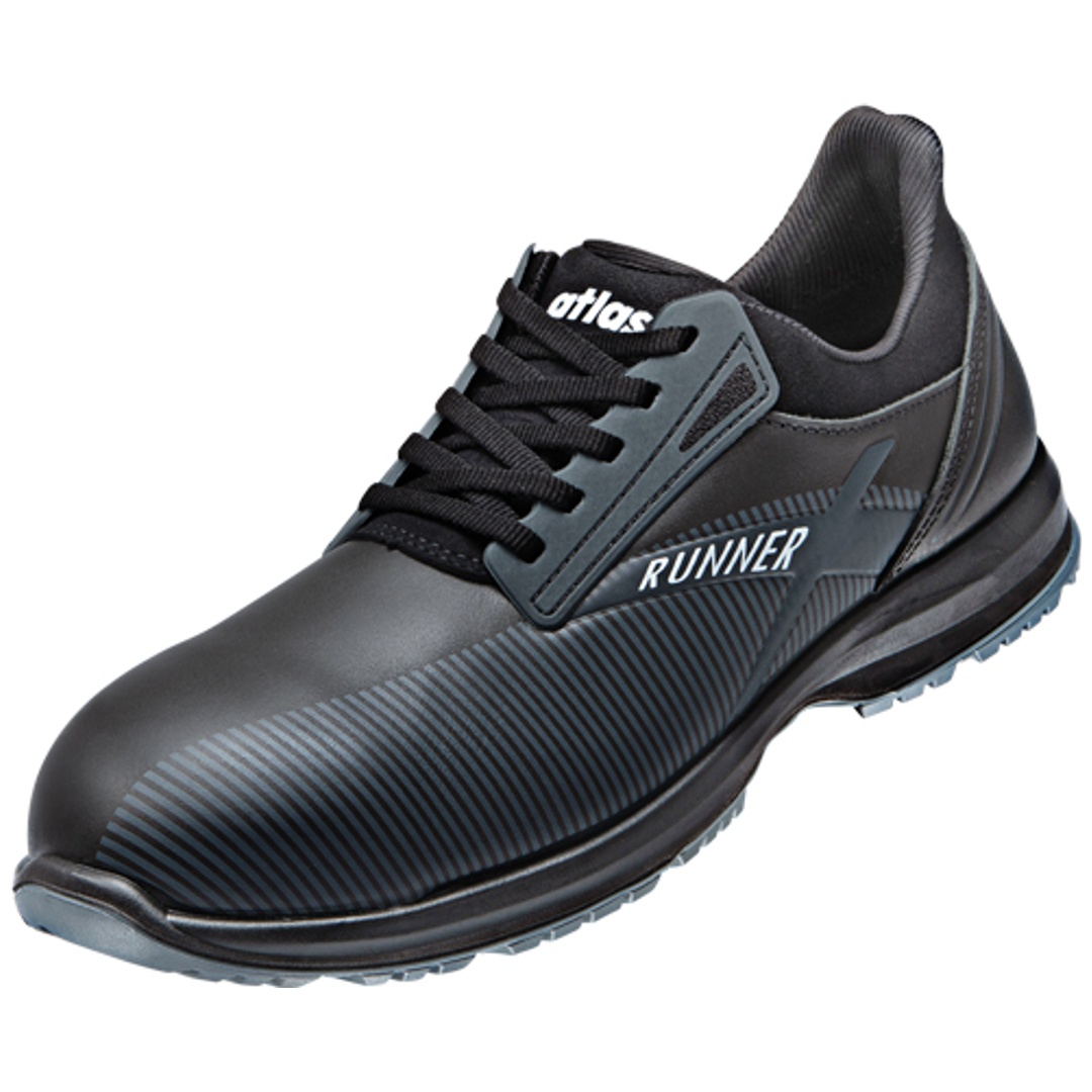 Atlas Sicherheitshalbschuh Runner 295 S3 ESD SRC W10 Gr. 43 schwarz/grau