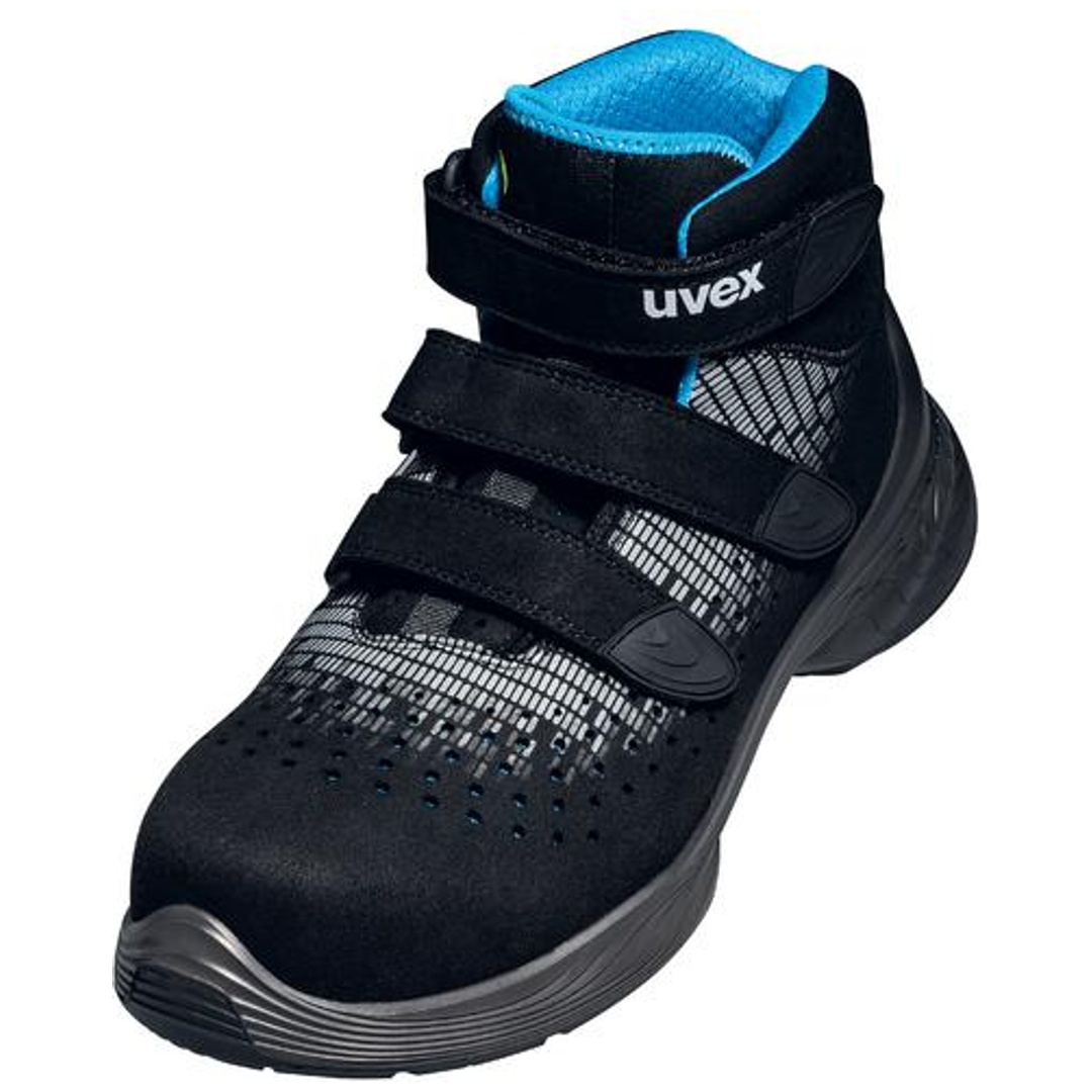 uvex Sicherheitsstiefel G2 S1 ESD 68325 Gr. 51 schwarz/silber