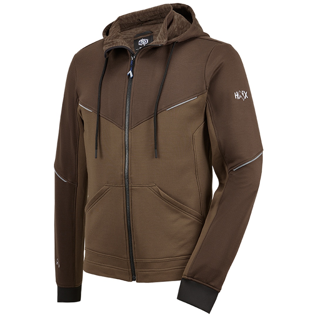 HAIX Zip Hoodie Gr. XL braun