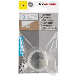 fix-o-moll Türstopper Kunsts Ø33/38xH30,selbstk,tra Inhalt: 1