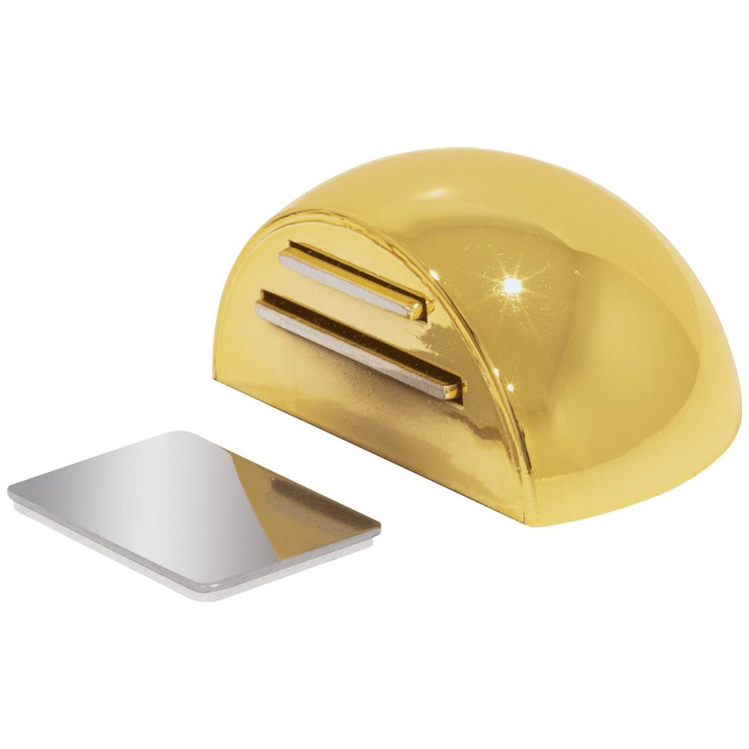 fix-o-moll Türfeststeller Kunststoff magnetisch, 37x52xH26, selbs, gold, Inhalt: 1