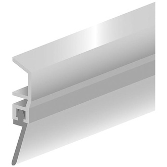 Ellen Türbodendichtung PDS Basic z. schrauben KF weiß, L 1000mm