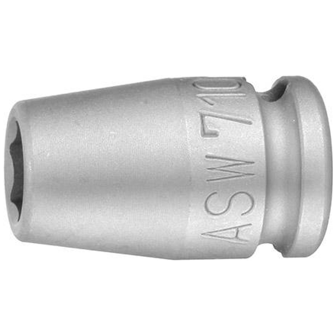 ASW Kraft-Steckschlüssel-Einsatz 3/8, 19 mm