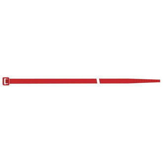 SapiSelco Kabelbinder Nylon rot 100x2,5mm a100 Stk.