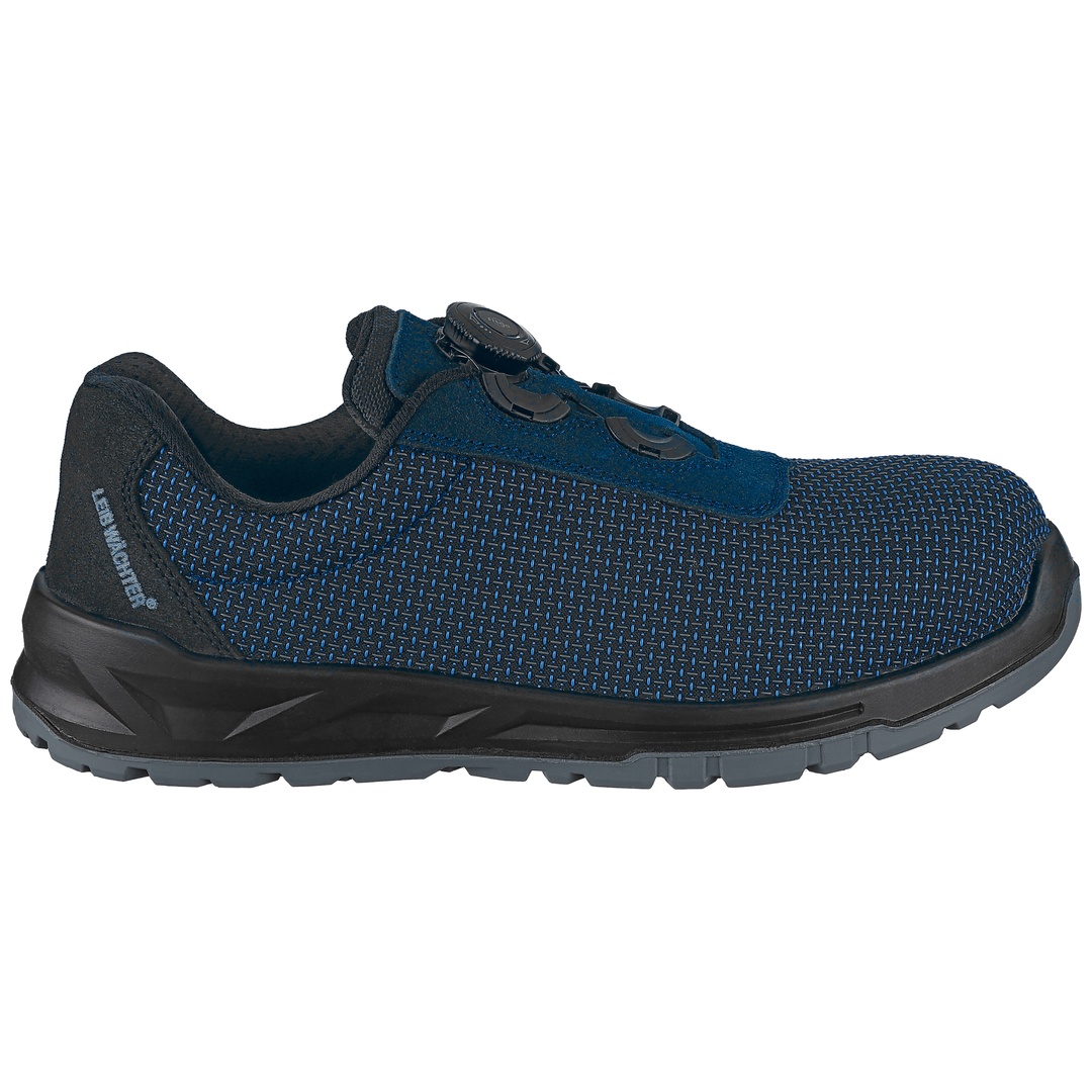 Leibwächter Sicherheitshalbschuh SOFIA S3S Gr. 43 schwarz/blau