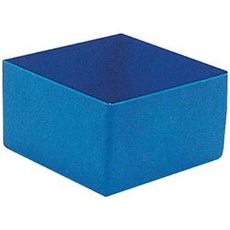 Ersatz-Kunststoff-Box B108xT108xH45 mm, blau