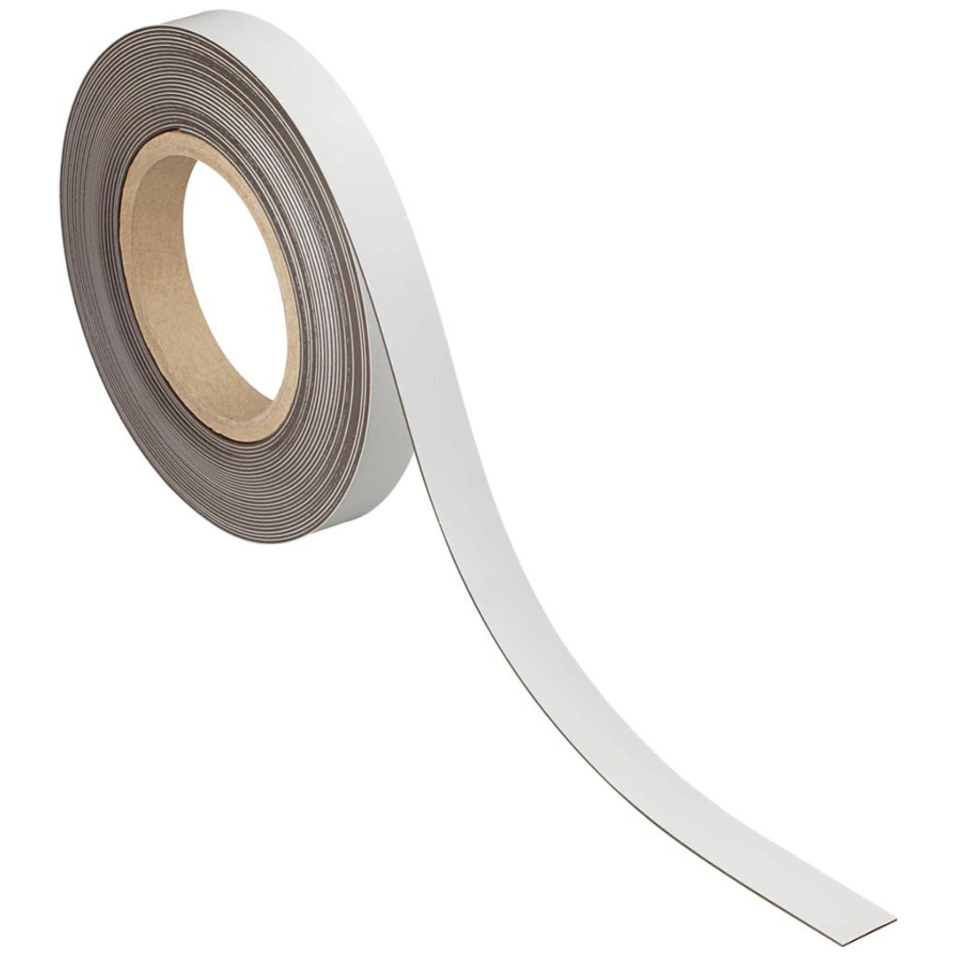 Maul Kennzeichnungsband magnetisch 10m x 2cm weiß