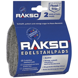 Rakso Edelstahlwolle-Schleifkissen extra fein SB