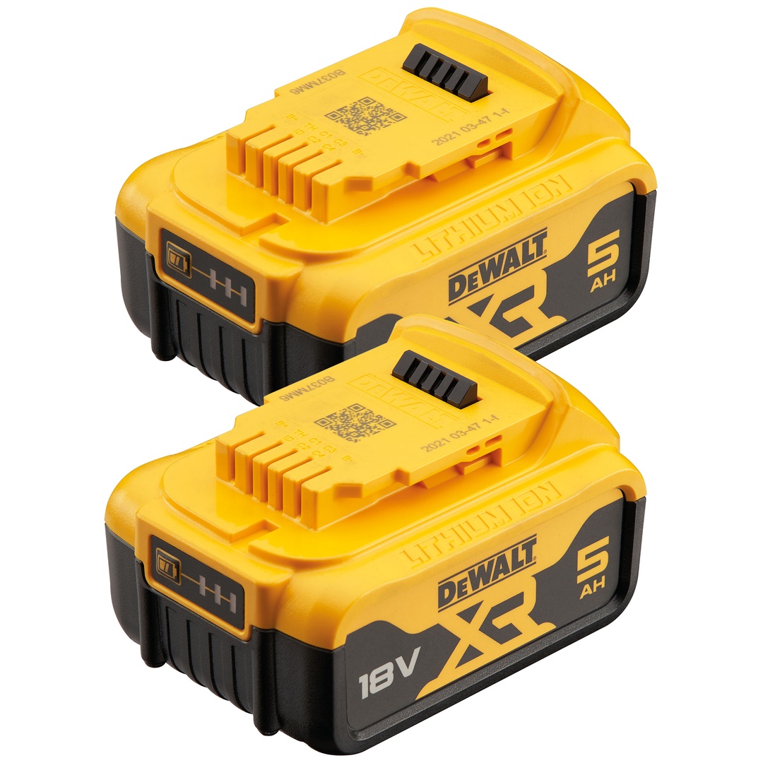 DeWalt Akku-Set, 18 V / 5,0Ah