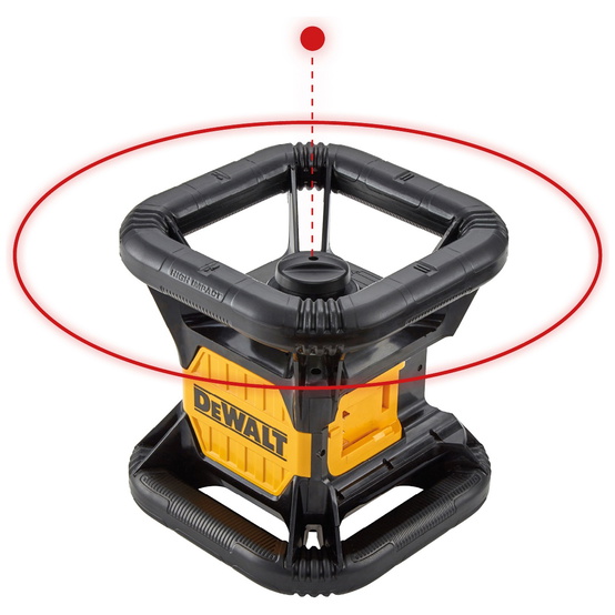 DeWalt Rotationslaser, Vertikal-Lot einfach,rot - 2