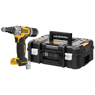 DeWalt Akku-Nietpistole, 18 V, Setzkraft 20 kN, incl. Zubehör, TSTAK-Box