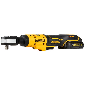 DeWalt Akku-Ratsche, 3/8", 12 V, incl. 1x Akku XR 3 Ah, Schnellladegerät, Zubehör, Karton