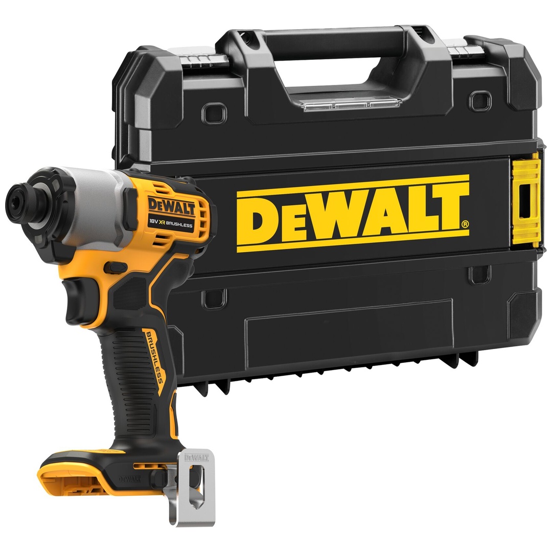 DeWalt Akku-Schlagschrauber 1/4, 18 V (bürstenlos), 192 Nm, incl. Zubehör, TSTAK-Box