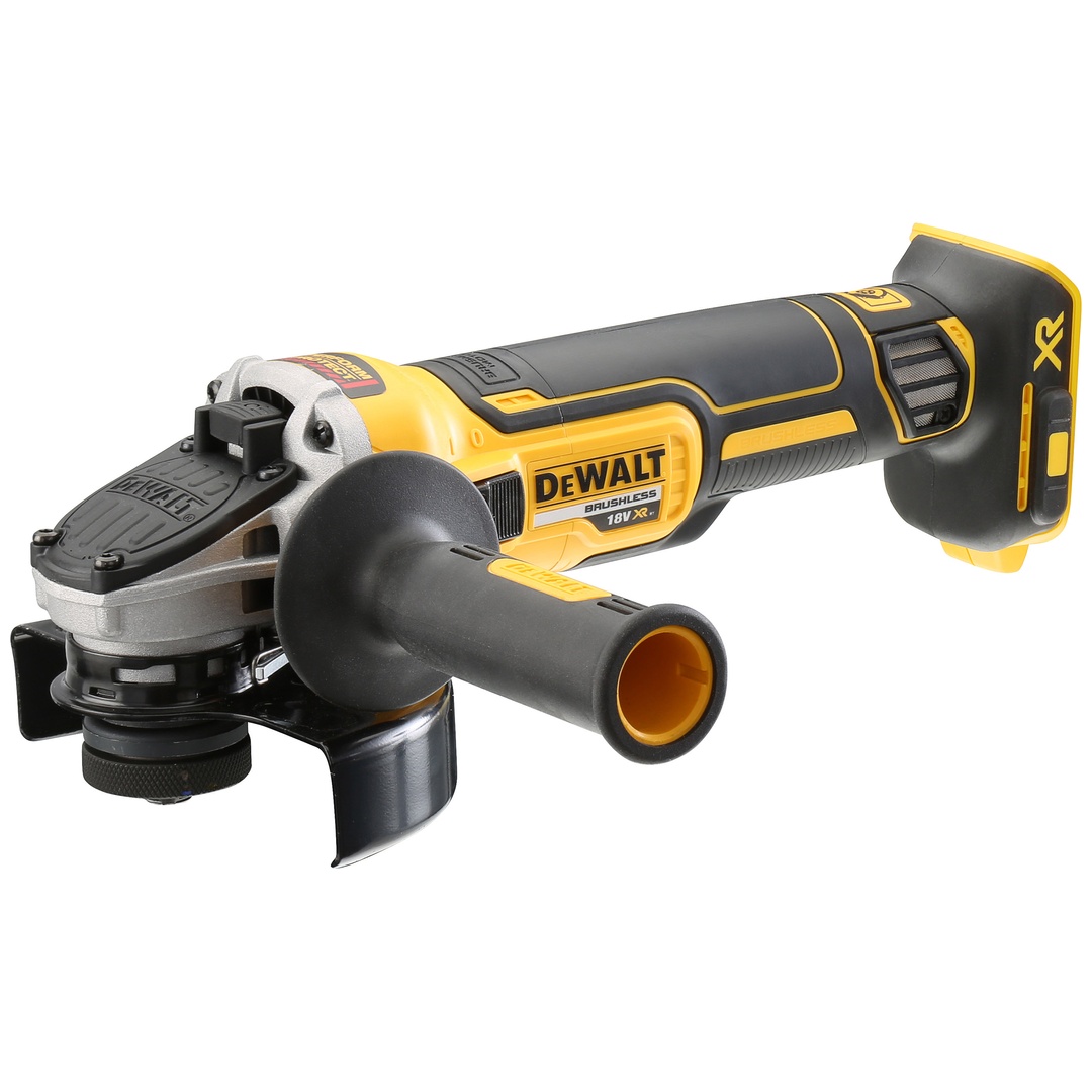 DeWalt Akku-Winkelschleifer 18 V, 125 mm (bürstenlos), incl. Zubehör, TSTAK-Box