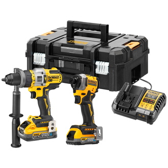 DeWalt Akku-Kombopack 18 V 5 Ah / 1,7 Ah, DCK2052H1E1T-QW