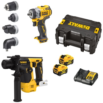 DeWalt Akku-Bohrschrauber-Set, 12V / 5Ah