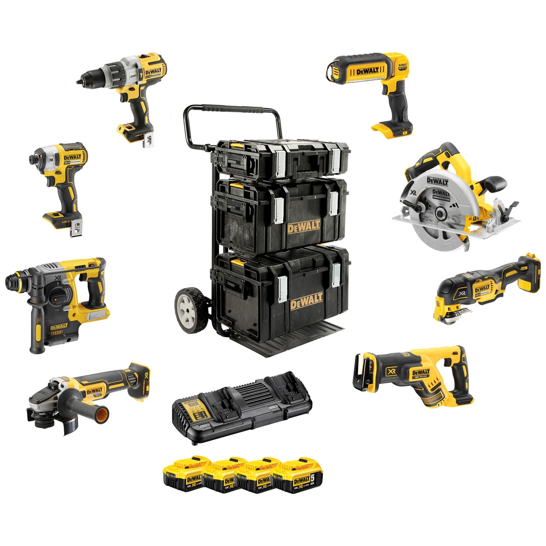 DeWalt Akku 8er Kombopack 18 V / 5 Ah