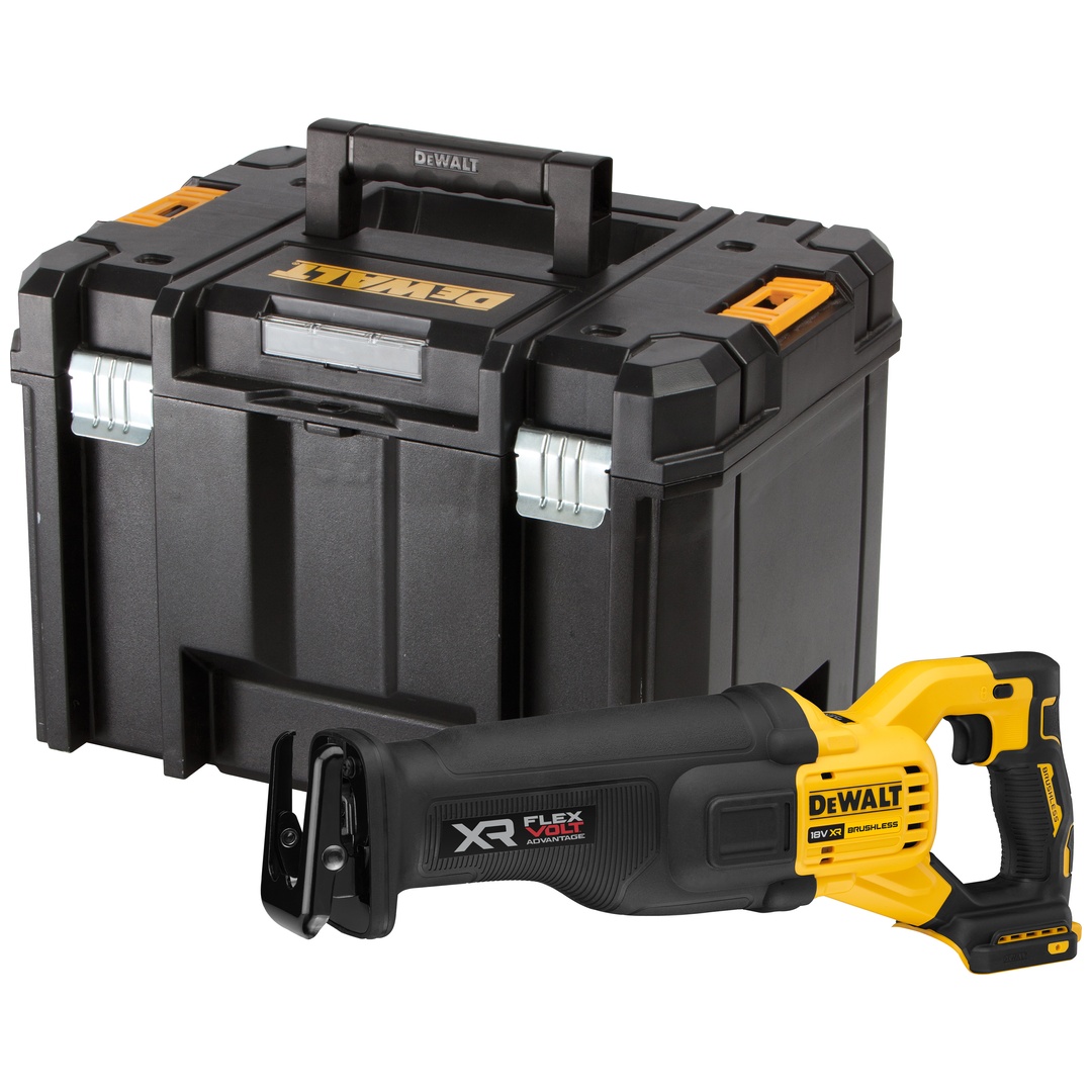 DeWalt Akku-Säbelsäge 18 V (bürstenlos), Hublänge 29 mm, incl. TSTAK-Box